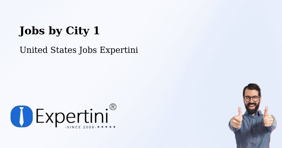 City Jobs in United States - Expertini